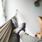 person on hammock